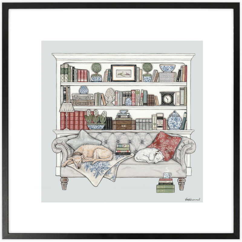 Bookends Giclee Print