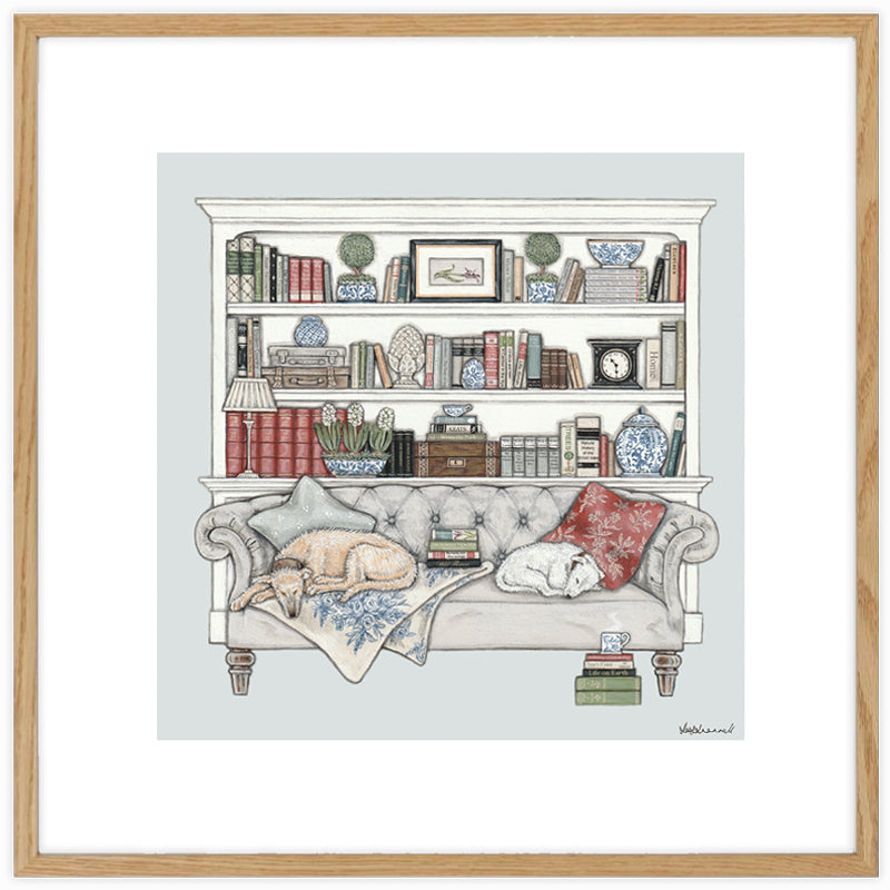 Bookends Giclee Print