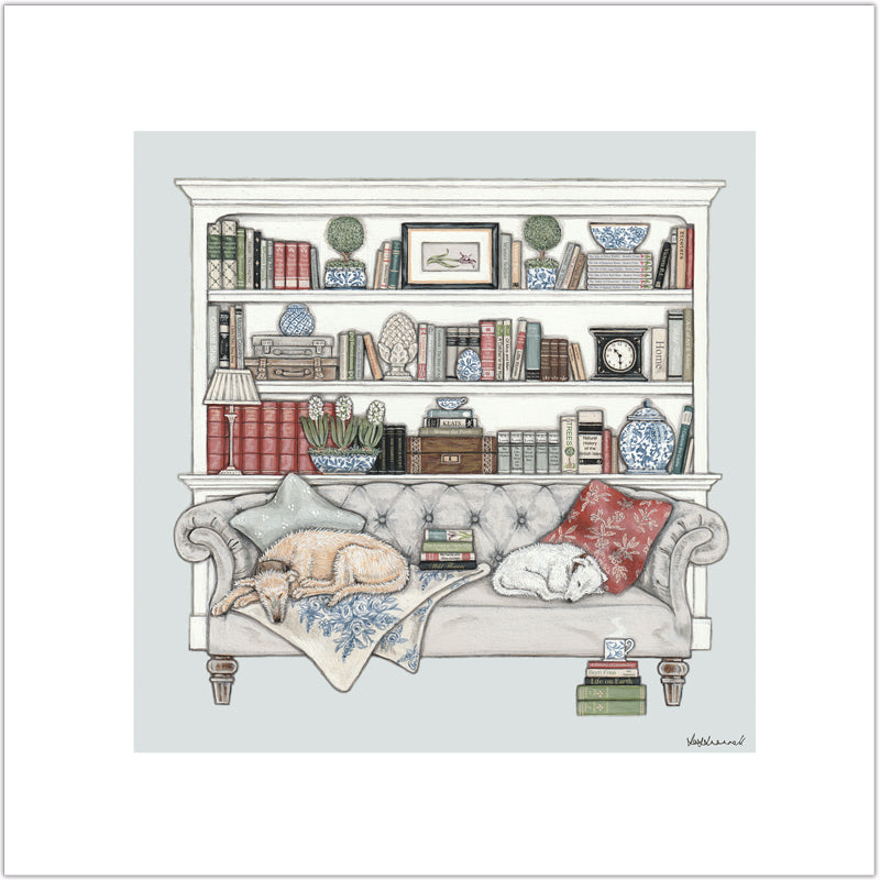 Bookends Giclee Print