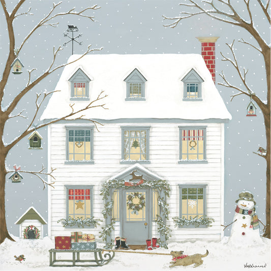 Christmas House Giclee Print