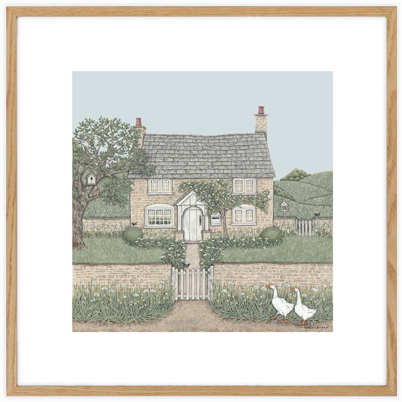 Country Cottage Giclee Print