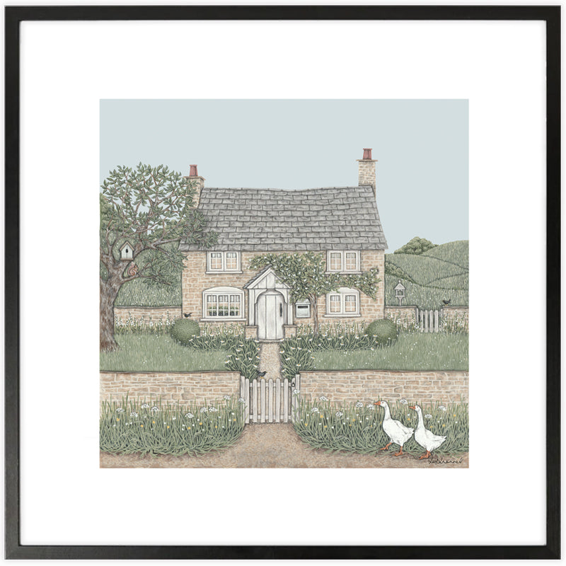 Country Cottage Giclee Print