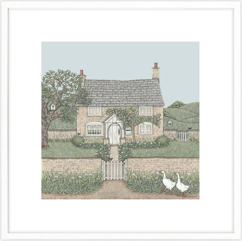 Country Cottage Giclee Print