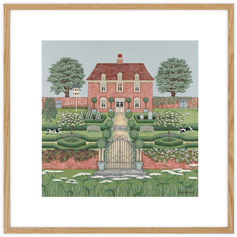 Manor House Giclee Print