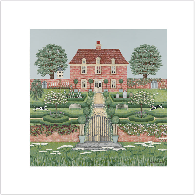 Manor House Giclee Print