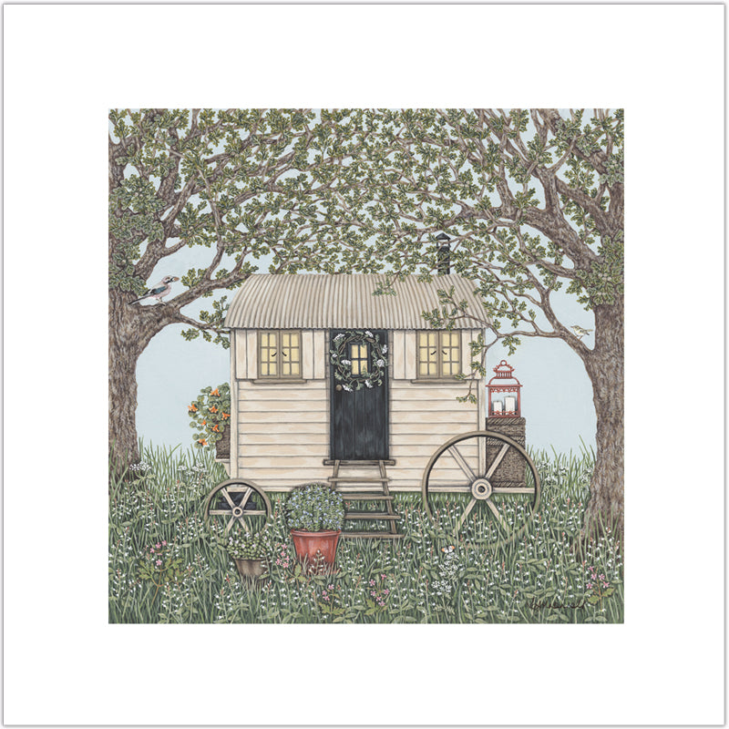 Shepherd's Hut - Limited Edition Giclee Print