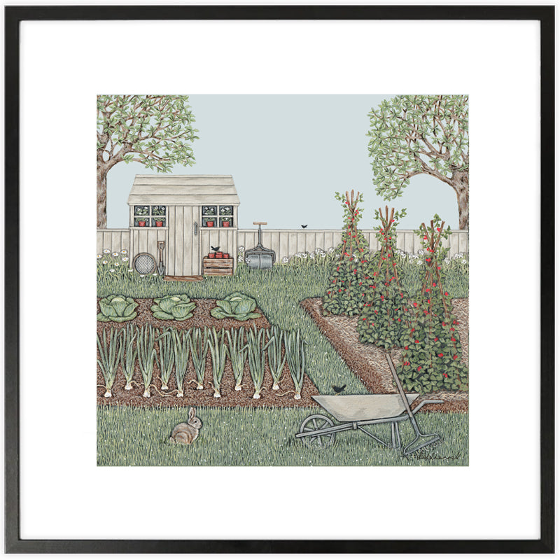 Vegetable Patch Giclee Print