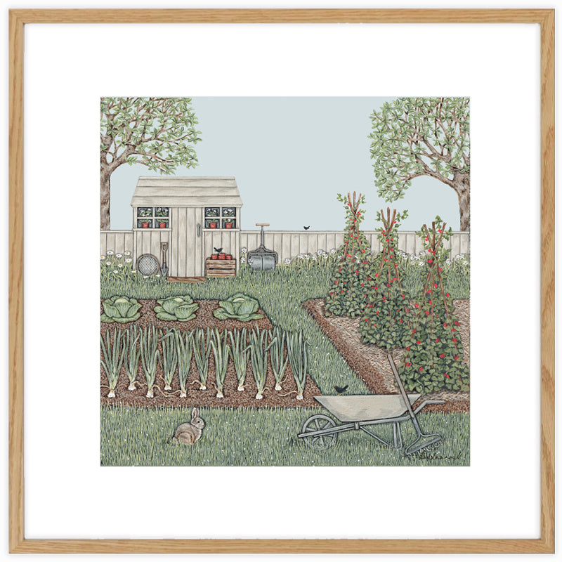 Vegetable Patch Giclee Print