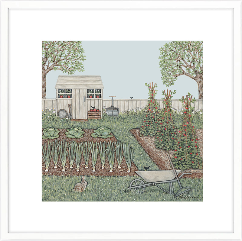 Vegetable Patch Giclee Print