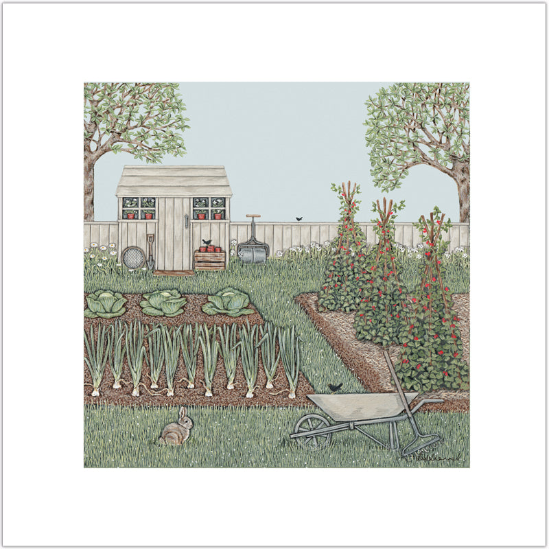 Vegetable Patch Giclee Print