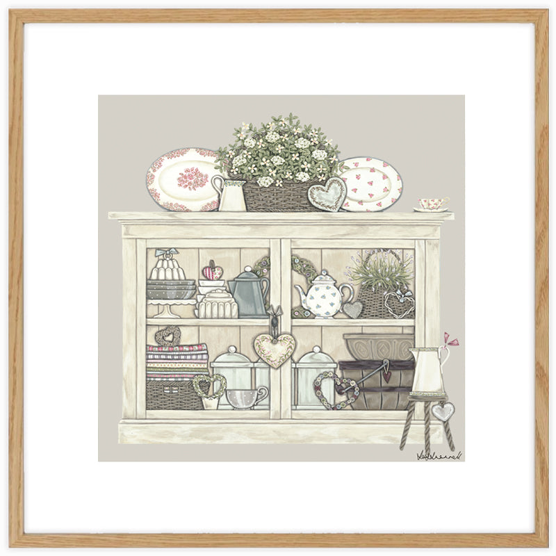 Vintage Cupboard Giclee Print