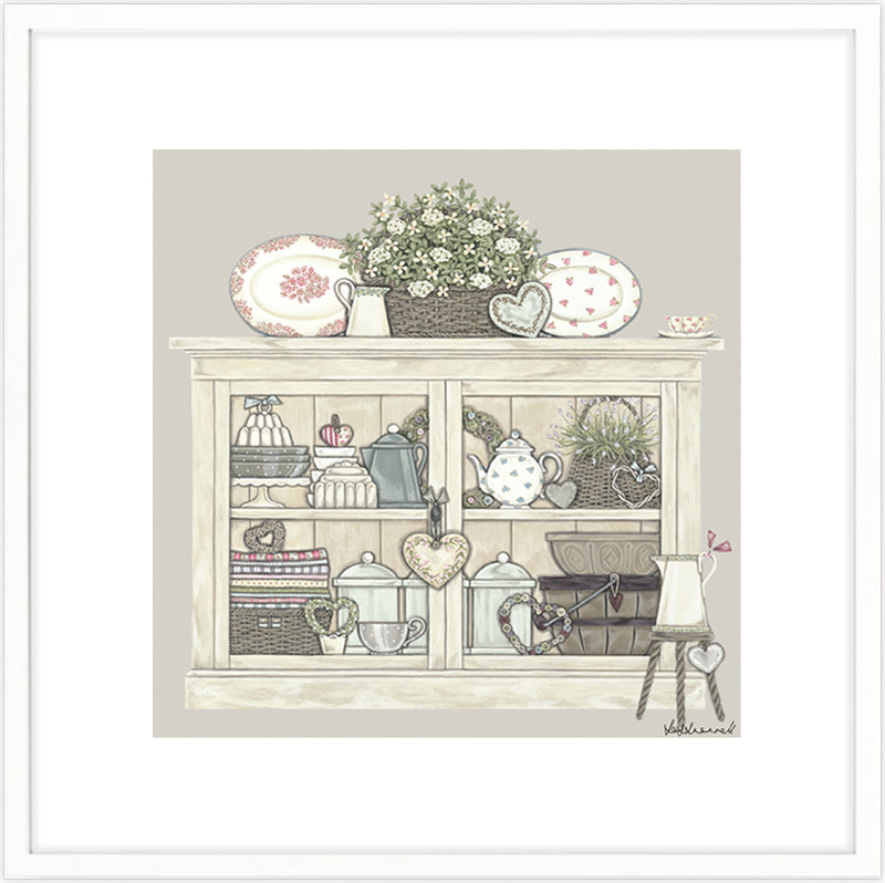 Vintage Cupboard Giclee Print