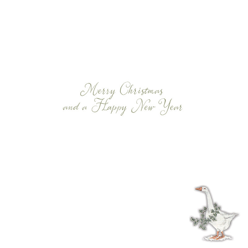 Christmas Cottage Advent Calendar Card