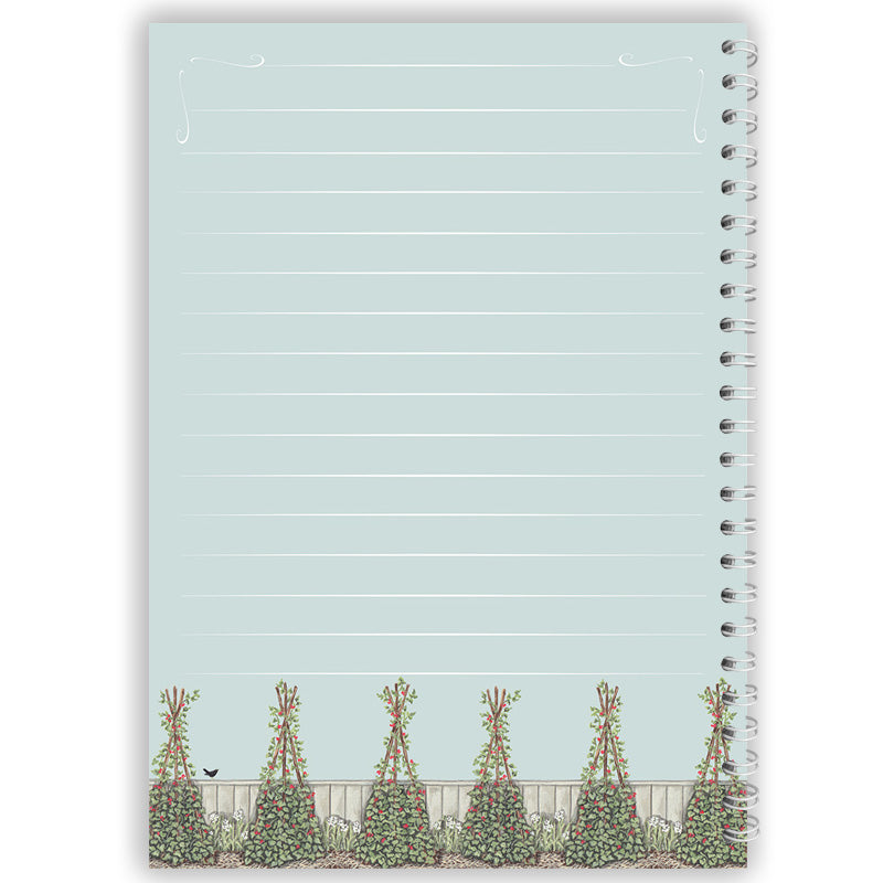 Vegetable Patch A5 Notebook