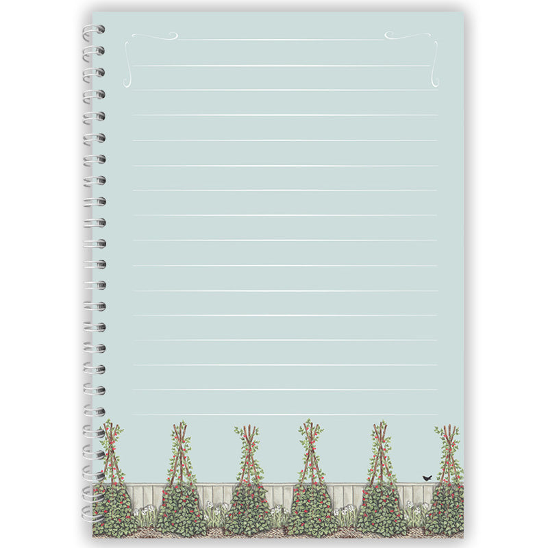 Vegetable Patch A5 Notebook