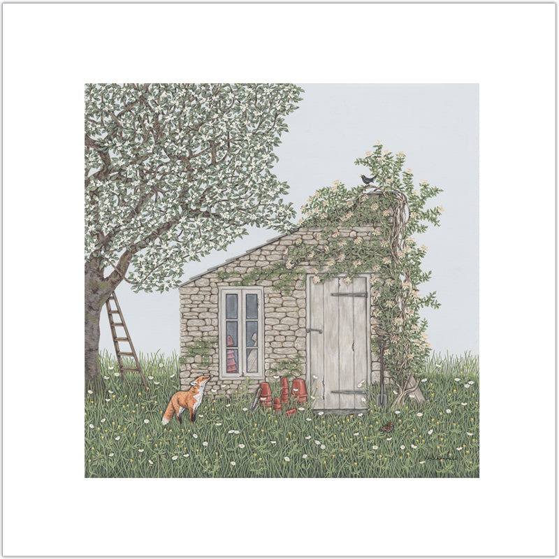 The Old Potting Shed - Limited Edition Giclee Print